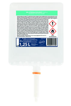 GEL HYDROALCOOLIQUE TECHLINE CARTOUCHE 1250ML X9
