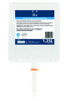 SAVON MAIN PARFUMÉ TECHLINE CARTOUCHE 1250ML X9