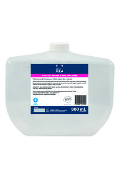 SAVON MOUSSE TECHLINE PARFUMÉ CARTOUCHE 800ML X8