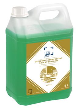 DETERGENT DESINFECTANT SOLS & SURFACES TECHLINE 5L