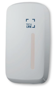 DISTRIBUTEUR DE PAPIER TOILETTE PLIÉ TECHLINE BLANC