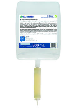 SAVON ANTIMICROBIEN ANTIBAC CARTOUCHE PLG 800ML X6