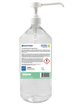 SAVON ANTIMICROBIEN ANTIBAC FLACON POMPE 1L X6