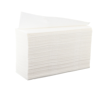 ESSUIE-MAINS PLIÉS EN Z TECHLINE BLANC 20.6X24CM 150 FORMATS 2 PLIS ECOLABEL X25