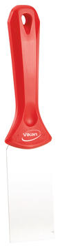 GRATTOIR A MAIN ALIMENTAIRE LAME INOX 5CM ROUGE