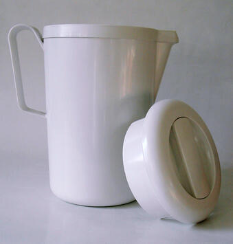 POT ISOTHERME AVEC ANSE 1,2L BLANC