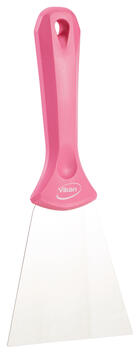 GRATTOIR A MAIN ALIMENTAIRE LAME INOX 10CM ROSE