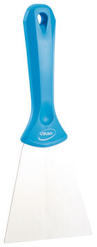 GRATTOIR A MAIN ALIMENTAIRE LAME INOX 10CM BLEU