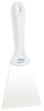 GRATTOIR A MAIN ALIMENTAIRE LAME INOX 10CM BLANC