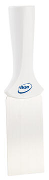 GRATTOIR ALIMENTAIRE LAME INOX PAS DE VIS 5CM BLANC