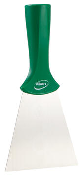 GRATTOIR ALIMENTAIRE LAME INOX PAS DE VIS 10CM VERT