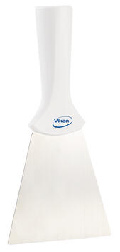 GRATTOIR ALIMENTAIRE LAME INOX PAS DE VIS 10CM BLANC