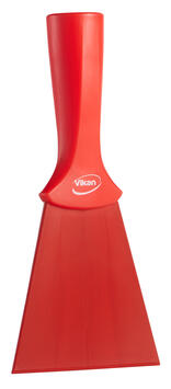 GRATTOIR ALIMENTAIRE LAME NYLON PAS DE VIS 10CM ROUGE