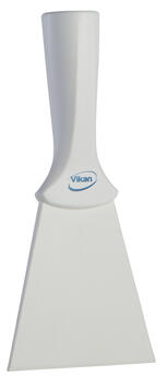 GRATTOIR ALIMENTAIRE LAME NYLON PAS DE VIS 10CM BLANC