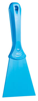 GRATTOIR A MAIN ALIMENTAIRE LAME NYLON 10CM BLEU