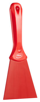 GRATTOIR A MAIN ALIMENTAIRE LAME NYLON 10CM ROUGE