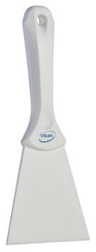 GRATTOIR A MAIN ALIMENTAIRE LAME NYLON 10CM BLANC