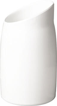 POT 1 LITRE Ø 125 H 21,5 CM BLANC
