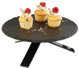 SUPPORT MÉTAL GOMMÉ POUR BUFFET Ø 16 CM H 18 CM