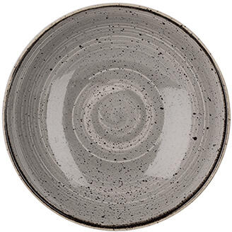 STONECAST GREY ASSIETTE CREUSE Ø 24,8 CM