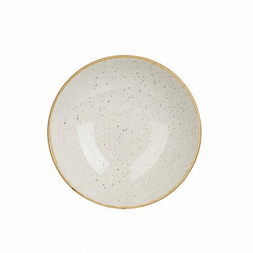 STONECAST BARLEY WHITE ASSIETTE CREUSE IVOIRE Ø 24 CM