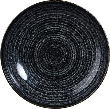 STUDIO PRINTS ASSIETTE CREUSE NOIRE Ø 24,8 CM