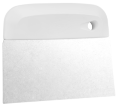 RACLOIR COUPE PATE ACIER 146MM BLANC