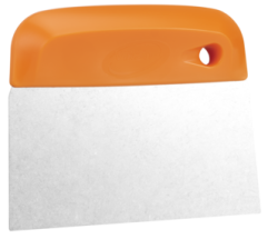RACLOIR COUPE PATE ACIER 146MM ORANGE