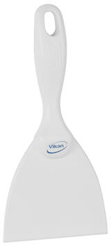 GRATTOIR A MAIN ALIMENTAIRE DETECTABLE 10CM BLANC