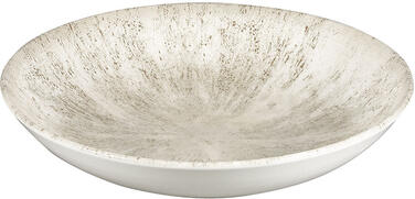 STONE AGATE GREY ASSIETTE CREUSE 24 8CM