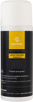 SPRAY POUR DÉCORS VELOURS EN CHOCOLAT VELOURS CHOCO IVOIRE 400 ML