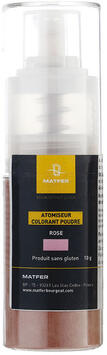 SPRAY POUDRE MÉTALLIQUE EN ATOMISEUR ROSE 10 G