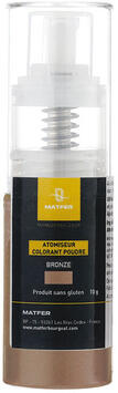 SPRAY POUDRE MÉTALLIQUE EN ATOMISEUR BRONZE 10 G