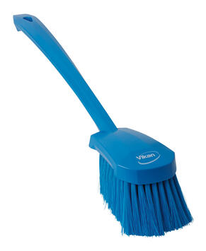 BROSSE ALIMENTAIRE POUR GLACAGE MANCHE 41CM FIBRE SOUPLE BLEU