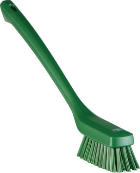BROSSE ALIMENTAIRE MANCHE LONG 42CM FIBRE DURE VERT