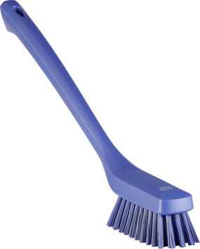 BROSSE ALIMENTAIRE MANCHE LONG 42CM FIBRE DURE VIOLET