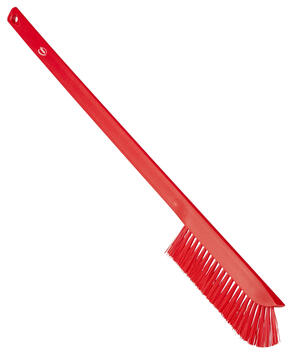 BROSSE ALIMENTAIRE MANCHE LONG 66CM FIBRE MEDIUM ROUGE
