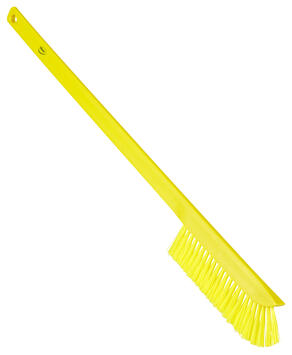 BROSSE ALIMENTAIRE MANCHE LONG 66CM FIBRE MEDIUM JAUNE