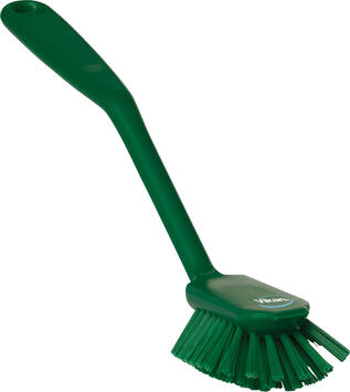 BROSSE A VAISSELLE ALIMENTAIRE 28CM FIBRE MEDIUM VERT
