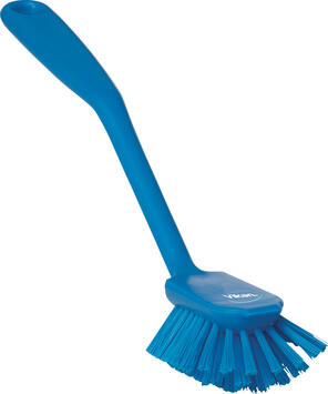 BROSSE A VAISSELLE ALIMENTAIRE 28CM FIBRE MEDIUM BLEU