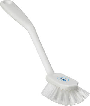 BROSSE A VAISSELLE ALIMENTAIRE 28CM FIBRE MEDIUM BLANC