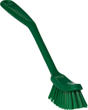 BROSSE A VAISSELLE ALIMENTAIRE 29CM FIBRE MEDIUM VERT