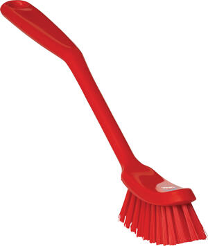 BROSSE A VAISSELLE ALIMENTAIRE 29CM FIBRE MEDIUM ROUGE