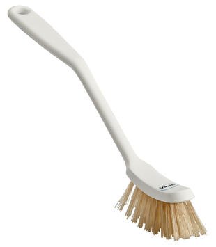 BROSSE POUR GRILL 29CM FIBRE DURE BLANC