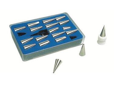 DOUILLES INOX DÉCORS FINS ASSORTIS X26