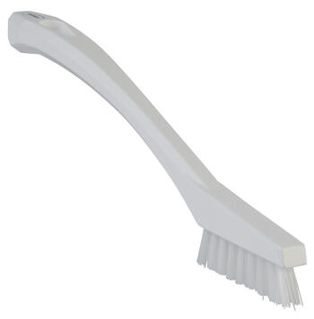 BROSSE ALIMENTAIRE 20CM FIBRE EXTRA DURE BLANC