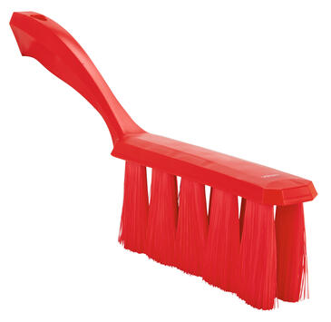 BALAYETTE ALIMENTAIRE UST 33CM FIBRE SOUPLE ROUGE