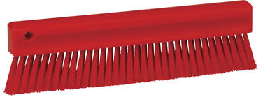 BALAYETTE ALIMENTAIRE 30CM FIBRE SOUPLE ROUGE