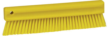 BALAYETTE ALIMENTAIRE 30CM FIBRE SOUPLE JAUNE