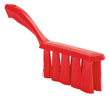BALAYETTE ALIMENTAIRE UST 33CM FIBRE MEDIUM ROUGE